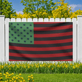 thumbnail image 5 of Cultural Design African American Heritage Historical Symbolism Flag Banner for Cultural Events Educational Displays Community Gatherings, 5 of 7