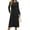 Black, variant on Long Sleeve Midi Dresses for Women Casual Floral Dress Flowy Fall Dresses with Pockets