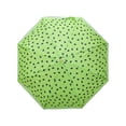 thumbnail image 3 of Paraguas de Bolsillo con Sistema Manual Reforzado con 8 Varillas Diseño Manchitas Color Verde con Negro, 3 of 5