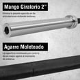 thumbnail image 2 of Barra Olímpica 2.2 m Altera ALTQ235 Negro/Cromado 600 Lb Altera, 2 of 7