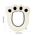 thumbnail image 3 of Fiudx Ofertas de la semana Cojín para asiento de inodoro para el hogar, funda tejida para asiento de inodoro de uso Universal, cojín lavable para asiento de inodoro en forma de O, 3 of 6