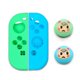 thumbnail image 2 of Funda de silicona suave para Nintendo Switch Tapa protectora de piel Oled Joycon Azul-Verde Excelente Rendimiento ER017011WL, 2 of 5