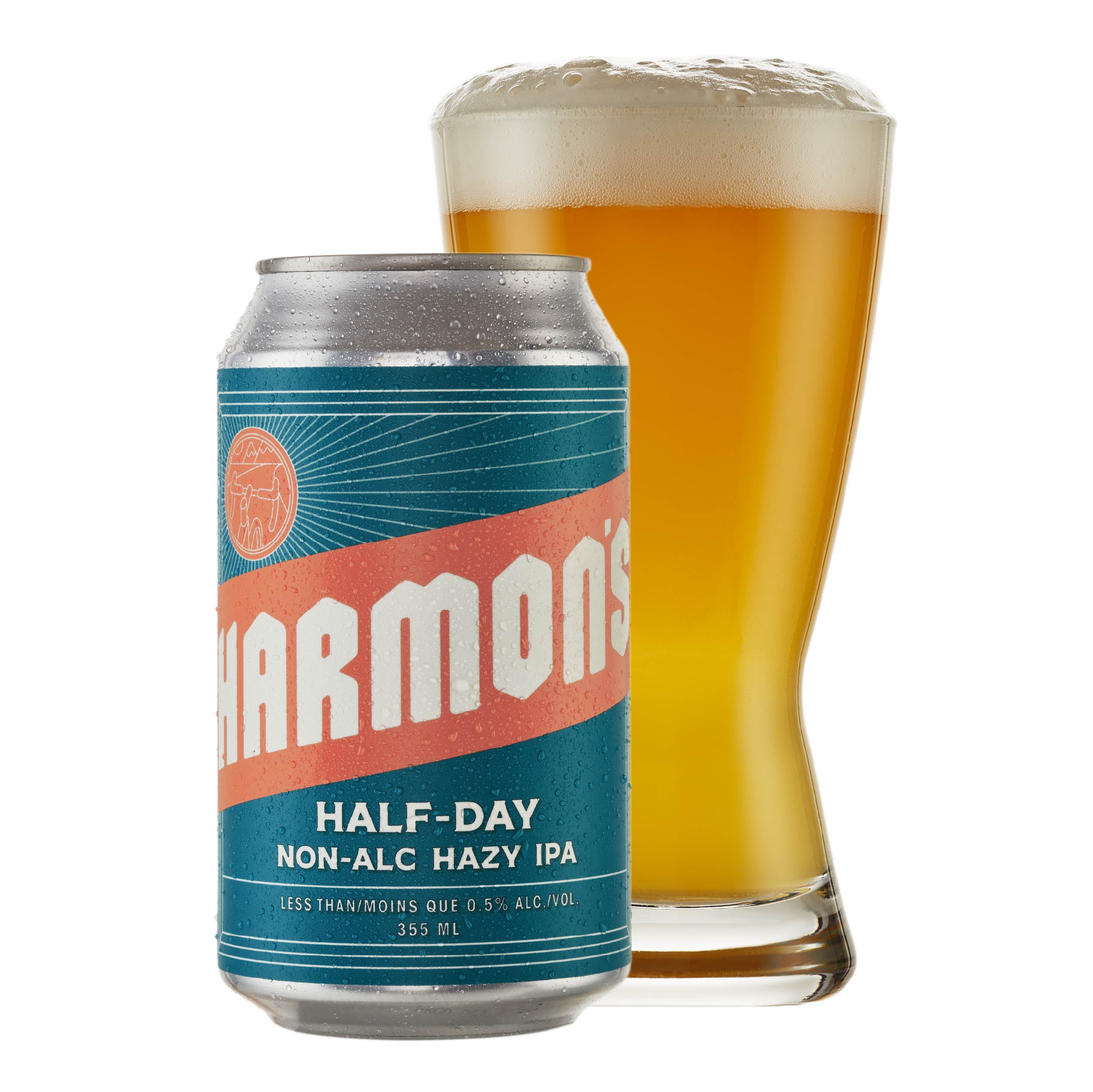 Half-Day Non-Alc Hazy IPA, Craft Brewed Non-Alc Hazy IPA
