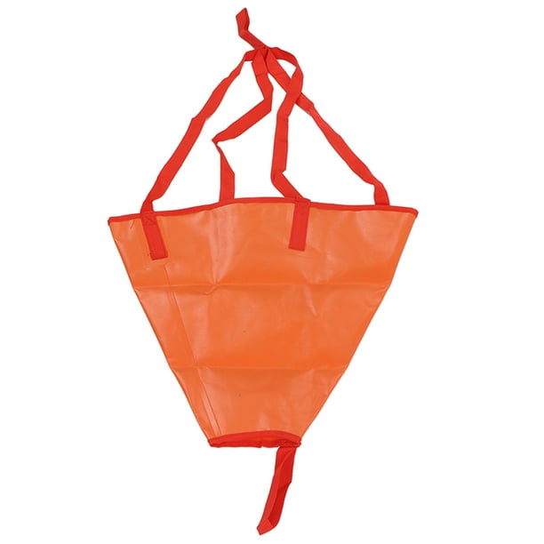 Sea Anchor Drift Kit, Boat Drift Sock Anchor Drogue With Line Orange