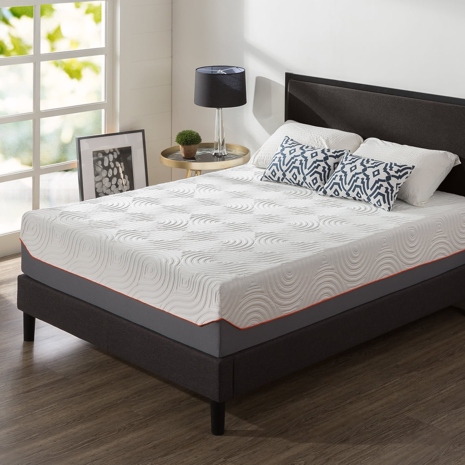 Spa Sensations by Zinus 12" Cooling Memory Foam & iCoil