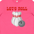 thumbnail image 4 of Inktastic Let's Roll Bowling Youth T-Shirt, 4 of 5