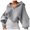 Gray, variant on Vedolay Women's Fall Tops Fall Sweaters Round Neck Striped Cute Winter Pullover Sweaters for Women,Beige M