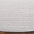 thumbnail image 3 of SAFAVIEH Hunter Payton Abstract Polyester Area Rug, Ivory/Beige, 6'7" x 6'7" Round, 3 of 10