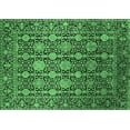 thumbnail image 1 of Ahgly Company Indoor Rectangle Oriental Emerald Green Industrial Area Rugs, 8' x 10', 1 of 4