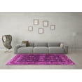 thumbnail image 3 of Ahgly Company Indoor Round Persian Pink Traditional Area Rugs, 4' Round, 3 of 4