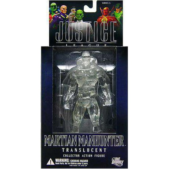 Martian Manhunter Action Figure Translucent DC