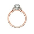 thumbnail image 2 of 0.65 Ct Brilliant Oval Cut Natural Diamond Oval Solitaire Engagement Ring for her Solid 18K Rose Gold Size 5.5, 2 of 6