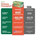 thumbnail image 6 of 600 Conversation Cards for Families – Fun Conversation Starters Card Game for Adults and Families – Road Trip Must Have Travel Game to Get to Know Your Family - Kids Dinner Time, 6 of 8