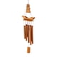 thumbnail image 5 of 2X Campana de Viento de Bambú Anillo Natural Hecho Una Mano Decoración del Hogar Campana de Viento Adorno Colgante Patio Exterior Campana de Viento, 5 of 5