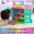 thumbnail image 3 of Gabby's Dollhouse, 15 Pc Celebration Dollhouse, 25-Inches Tall, with Toy Figures, Doll House Furniture & 10 Sounds, Kids Toys for Girls & Boys Ages 3+, 3 of 5