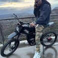 thumbnail image 2 of Ridingtimes GT73 Moto Électrique Tout-Terrain pour Adultes 2400W 48V 55km/h 36.4AH Double Batterie Autonomie 85 Miles Pneus 25 Pouces Certifié UL2849, 2 of 9