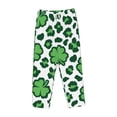 thumbnail image 4 of Bingfone Pajamas For Women,Leopard Print St. Patrick'S Day Pajama Pants With Pockets-X-Large, 4 of 9