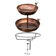 thumbnail image 1 of Comedero para pájaros de exterior, de metal, para pájaros, resistente a intemperie, decoración artística, adorno para jardín, accesorios, bebedero, 1 of 8