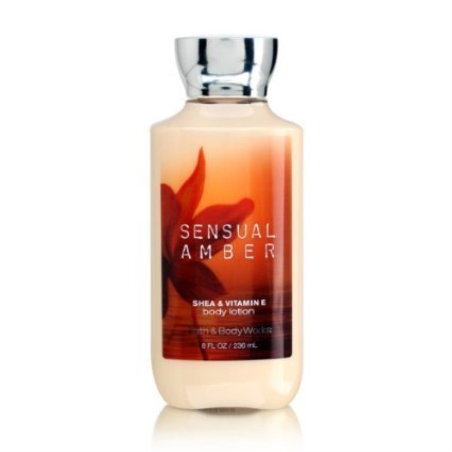 bath & body works sensual amber 8.0 oz body lotion (pack of 3