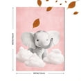 thumbnail image 3 of Cute Baby Elephant Canvas Print/Wall ArtPerfect for NurseryBedroomLiving RoomKids RoomPlayroom and Office Decor, 3 of 8