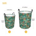 thumbnail image 3 of Sikiie Autumn Maple Leaves 1 Print Round Dirty Clothes Basket, Waterproof Standing Foldable Storage Basket, for Laundry Room, Bedroom, Bathroom Storage-Small, 3 of 6