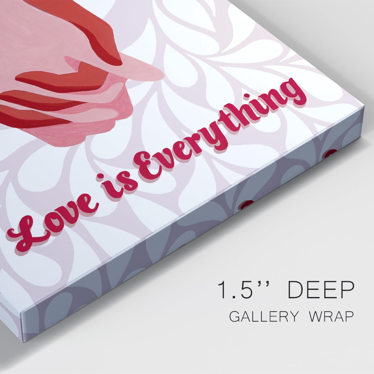 Groovy Love I Premium Gallery Wrapped Canvas - Ready to Hang