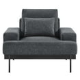 thumbnail image 5 of Modway Proximity Upholstered Fabric Armchair in Charcoal, 5 of 8