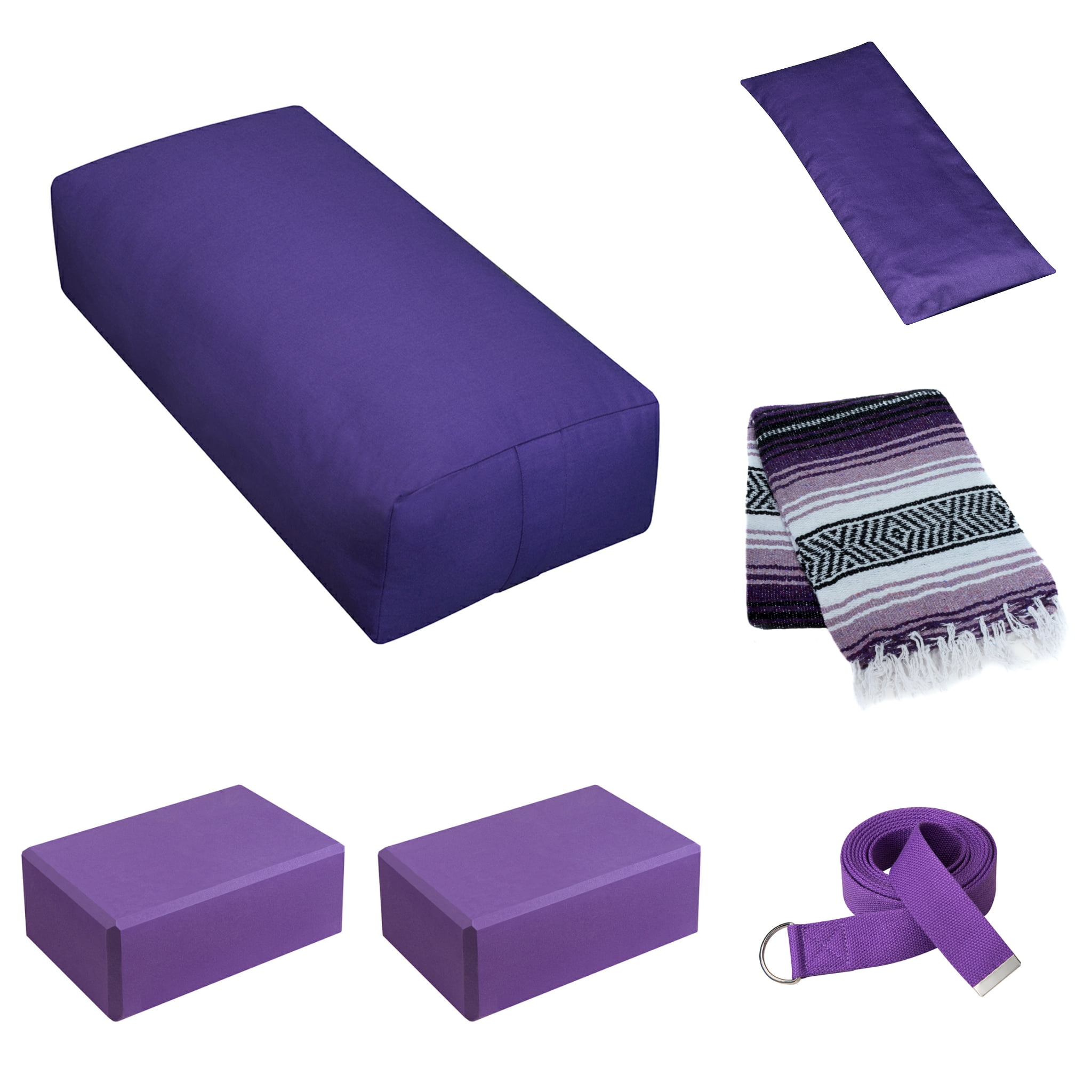 Sunshine Yoga Restorative Yoga Kit Purple