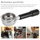 thumbnail image 2 of 58MM Bottomless Stainless Steel Professional Espresso Coffee Machine with Single and Dual Cups Filt, 2 of 5