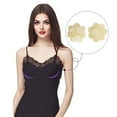 thumbnail image 4 of 10 Pairs Nipple Breast Covers Disposable Breast Pasties Self Adhesive Invisible Pasties for Women Girls-skin colour, 4 of 5