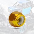 thumbnail image 4 of Tuerca M3 ANGGREK Aleación de Aluminio 8 Uds para KYOSHO 4WD Optima 1/10 Oro, 4 of 8