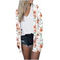 thumbnail image 6 of Ftwytp Cardigans For Women Front Open Casual Long Sleeve Knit Classic Sweaters Cardigan With Pockets Floral Print Cardigans, 6 of 6