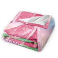 thumbnail image 3 of Manta de dibujos animados de La Bella Durmiente, manta de franela polar súper suave y acogedora para picnic para niños, niñas y adultos, mantas de felpa cálidas para sofá, cama, sala de estar, 40 x, 3 of 7