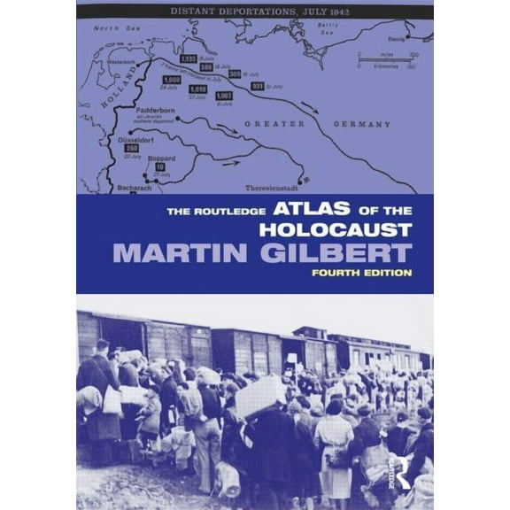 Routledge Historical Atlases The Routledge Atlas of the Holocaust, (Paperback)