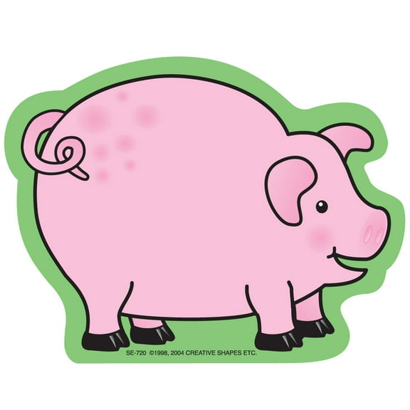 SHAPES ETC. Mini Notepad - Piglet