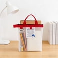 thumbnail image 4 of Clear Thickened PVC Handbag File Organizer A4 With Zipper, Portable Handle, Durable Build For School Office Travel, Fast Content Visibility, Multi-Purpose Document And Stationery Storage, 4 of 6