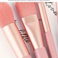 thumbnail image 2 of CHUANK 8pcs Kabuki Mini Makeup Brush Set – Oval Brush Design  Professional Cosmetic Tools for Blush  Highlighter  Eyeshadow  Powder  Concealer  Eyebrow – Unscented  Polyester Bristles, 2 of 7