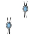 thumbnail image 1 of Bolo Tie Qarigey Hecho a Mano Piedra de Ojo de Tigre CBP189837, 1 of 5