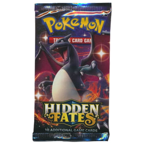 Pokemon Cards Sun & Moon Hidden Fates BOOSTER PACK (10 Cards