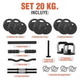 thumbnail image 2 of Mancuernas Ajustables Set 20 Kg Altera Para Ejercicio Gym, 2 of 8