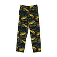 thumbnail image 4 of Sigee Monster Truck1 Print Men's Pajama Pants - Soft Lounge Sleep Bottoms with Elastic Waistband and Pockets-, 4 of 9
