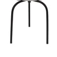 thumbnail image 4 of 25 Inch Round Metal Planter with Tripod Base, Large, Silver and Black- Saltoro Sherpi, 4 of 5