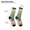 thumbnail image 2 of Naloa Cartoon Dragonfly Art Kids Socks Unisex Kids and Toddlers' Crew Socks, ,1 Pairs, 2 of 5