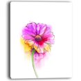 thumbnail image 2 of Purple Yellow Gerbera Flower, 2 of 3