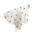 thumbnail image 1 of Manta de algodón para bebé, súper suave, ideal para envolver al bebé, como toalla de baño, manta de lactancia o manta de cama para niños y niñas, ideal como regalo de baby shower., 1 of 5