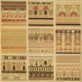 thumbnail image 1 of Ahgly Company Machine Washable Indoor Square Transitional Orange Area Rugs, 8' Square, 1 of 7