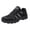 Black, variant on Mens Hiking Sneakers Lightweight Breathable Non Slip Outdoor Trail Shoes Quick Lace Army Green,Size 8