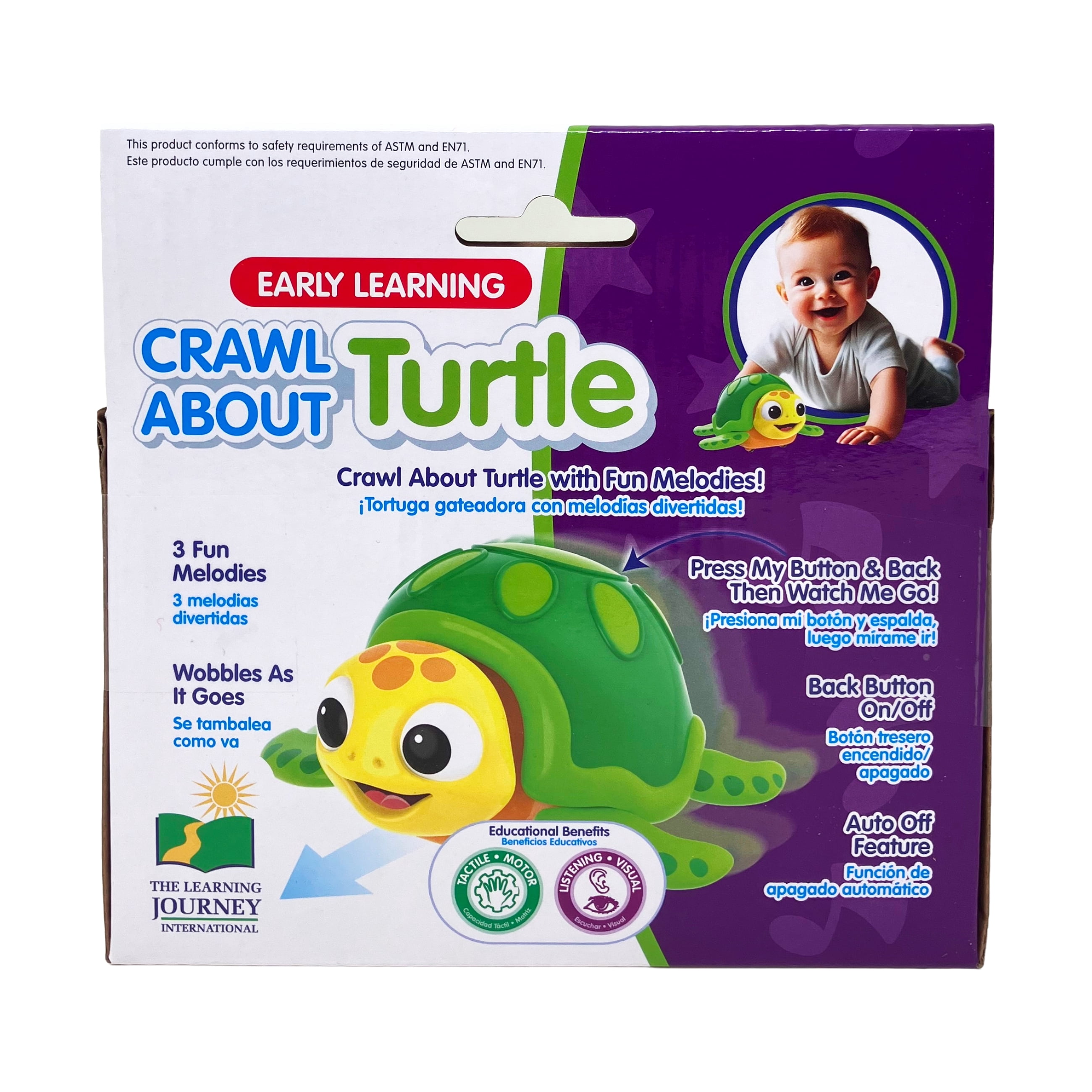 The Learning Journey Early Learning - Crawl About Turtle