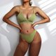thumbnail image 2 of Bikini para mujer Split Color sólido Bikini para mujer Cómodo traje de baño elegante OAVQHLG3B Store lin121212, 2 of 4