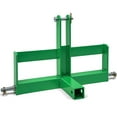 thumbnail image 1 of QinaQin 3 Point 2 Inch Square Trailer Hitch Receiver for Category 1 Tractors, Tow Drawbar Adapter, 1 of 5